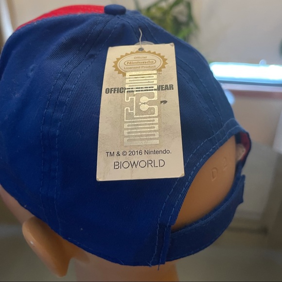 Super Mario TM & 2016 Nintendo youth OSFM RN# 115665 adjustable to fit hat cap - Picture 2 of 3
